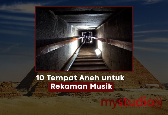 10 Tempat Aneh untuk Rekaman Musik